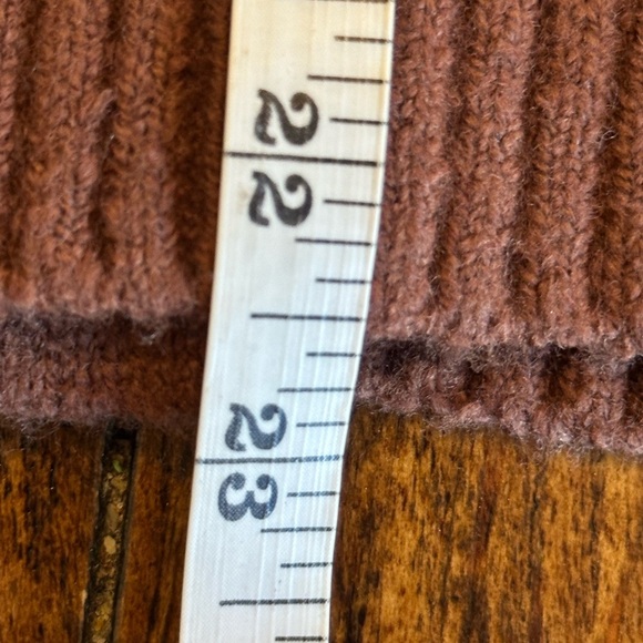 Talbots | Boucle Wool Blend Cardigan w/Patch Pocketd, Brown, Size LP, NWT - Picture 8 of 10